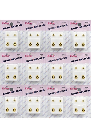 [EDN62104] Eden Star Studs Birthstone Diamond[Gold]#P04-dz