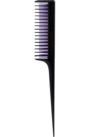 [EDN35202] Eden Teasing Rat tail Comb(Black 12pc/dz)#35202-dz