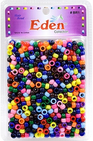 Eden XLG Blister Round Bead-Asst #BR1-AST -pk