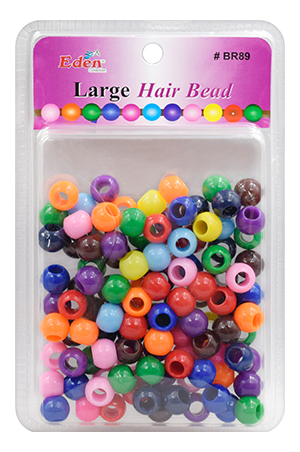 Eden XLG Blister Round Bead-Asst#BR89AST-pk