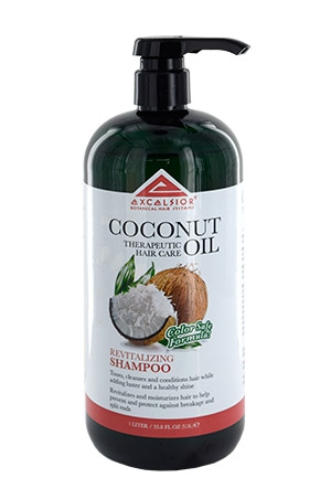 [EXC27471] Excelsior Revitalizing Shampoo - Coconut Oil (33.8oz) #10