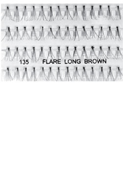[MG91860] Eyelashes #135 Flare Long Brown (Magic Gold)