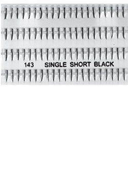 [MG91863] Eyelashes #143 Single Short Black (Magic Gold)