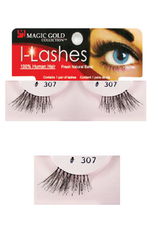 [MG91888] Eyelashes #307 Black (Magic Gold)