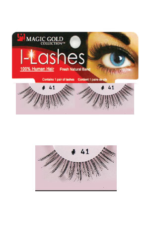 [MG91877] Eyelashes #41 Black (Magic Gold)