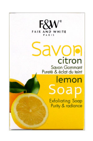 [FNW08051] Fair & White Lemon Soap (7oz)#57