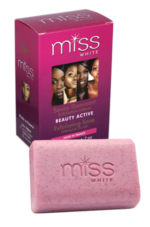 [FNW00313] Fair & White Miss White Exfoliating Soap (200g) #60