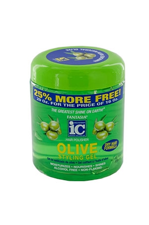 [FAN02202] Fantasia IC Oilve Styling Gel(20 oz)-Bonus #51B
