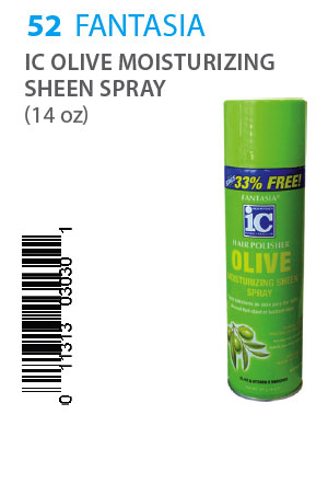 [FAN03030] Fantasia IC Olive Moisturizing Sheen Spray (14oz) #52