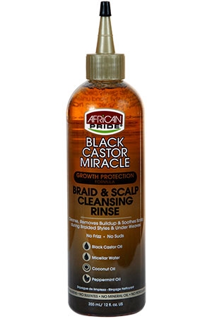 [AFP97283] African Pride BCM Braid & Scalp Clean Rinse(12oz)#91