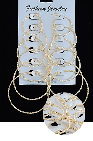 [ERJ94962] Fashion Jewelry Earring (#ERJ94962) - dz