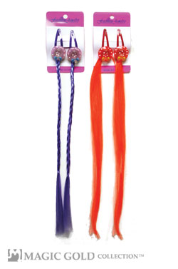 [MG91912] Fashion Jewerly Pin w/ hair #1912 -dz