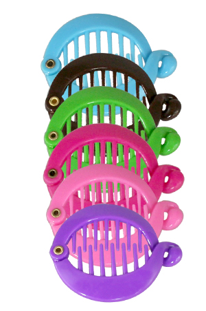 [MG23542] Fish Comb #2354 Black - dz