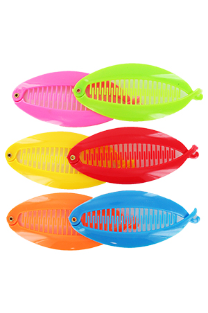 [MG94681] Fish Comb #4681 Asst -dz