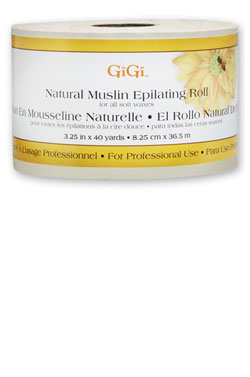 [GIG06200] GiGi Natural Muslin Epilating Roll(3.25"x40yd)#13