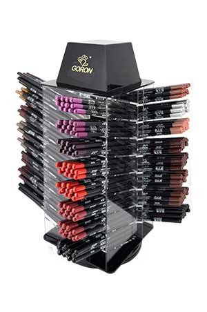 [GOR96545] Goron Lip & Eyeliner Display #6545(21 color/384 pcs) -ds