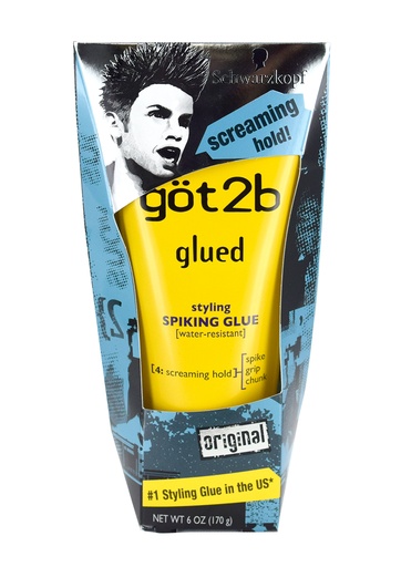 [GOT33145] Got2b Spiking Glue (6 oz) [Yellow Tube] #1