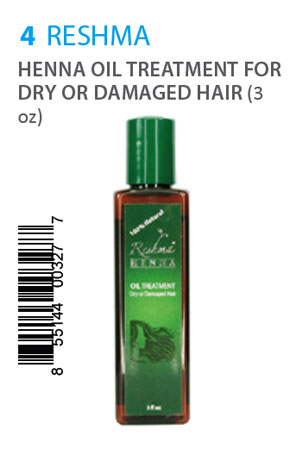 [RES00327] HENNA Reshma Oil Treatment for Dry/Damaged Hair (3oz)#4